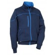 COFRA FELPA DIKLI BLU CON ZIP E TASCHE TG.XL