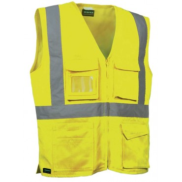 Cofra Gilet Seki Fluo Giallo Tg.l