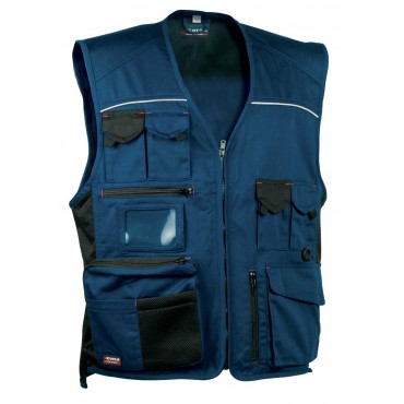 Cofra Gilet Multit. Blu Navy "expert" Tg.50