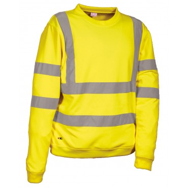 Cofra Felpa Mariqueta Giallo Fluo C/rifr. Tg.l