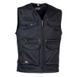 COFRA GILET MULTITASCHE NERO KUNIR TG.48