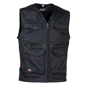 Cofra Gilet Multitasche Nero "kunir" Tg.48