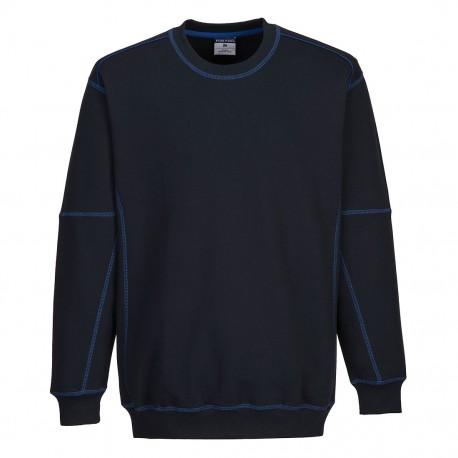 FELPA COT. FELP. NAVY/ROYAL (PORTWEST) TG.XL