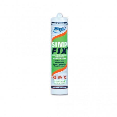 SIGILL ADESIVO TRASPARENTE CRISTALLINO SIMP FIX 29